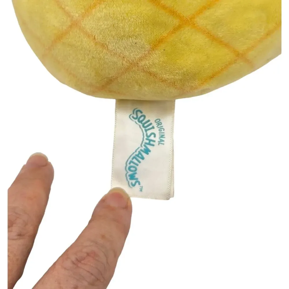 Kellytoy Squishmallows Maui and Lulu Pineapple Fruit‎ Stuffed Plush Toys